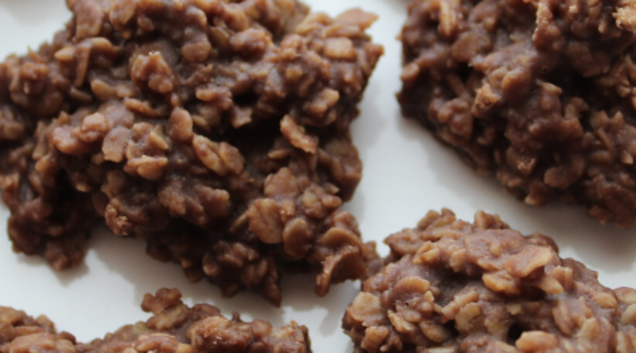 Peanut Butter Chocolate No Bake Cookies
