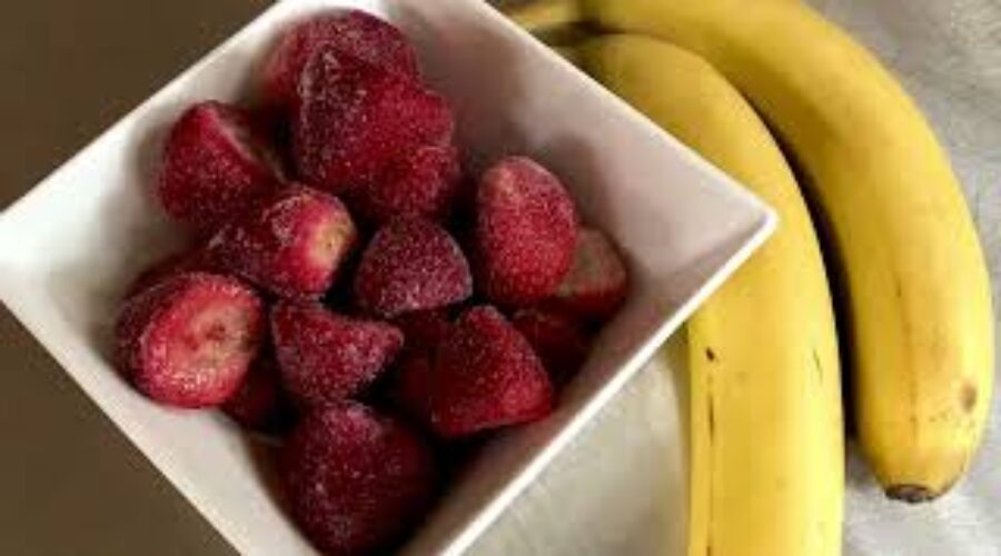 Strawberry Banana Ice Cream